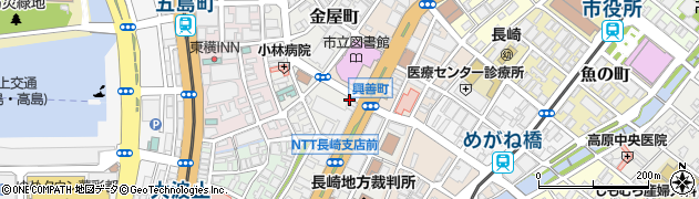 株式会社シンコー　長崎本社周辺の地図