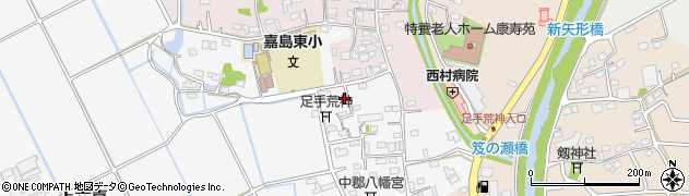 熊本県上益城郡嘉島町上六嘉2247周辺の地図