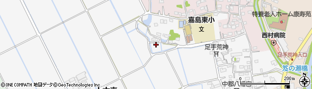 熊本県上益城郡嘉島町上六嘉2126周辺の地図