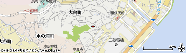 長崎県長崎市大鳥町350周辺の地図