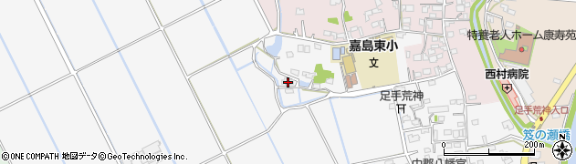 熊本県上益城郡嘉島町上六嘉2036周辺の地図