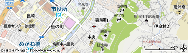 西津ビル周辺の地図