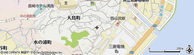 長崎県長崎市大鳥町335周辺の地図