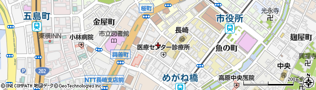 長崎県長崎市興善町7周辺の地図