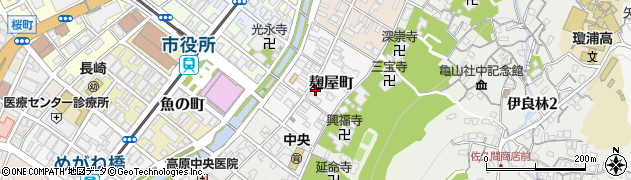 井手蒲鉾店周辺の地図