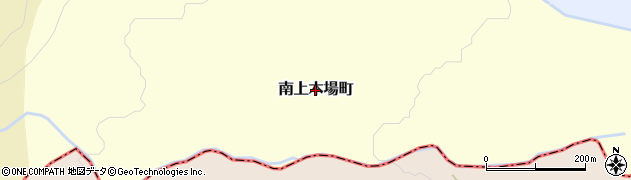 長崎県島原市南上木場町周辺の地図