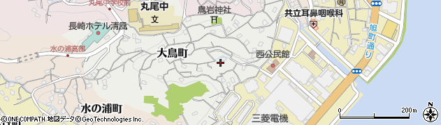 長崎県長崎市大鳥町302周辺の地図