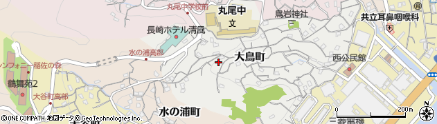 長崎県長崎市大鳥町21周辺の地図