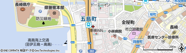 十八親和銀行大波止支店 ＡＴＭ周辺の地図