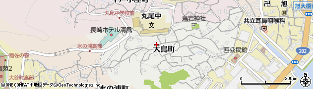 長崎県長崎市大鳥町542周辺の地図