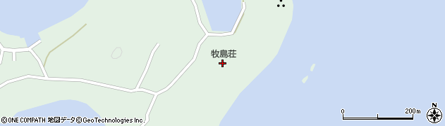 介護老人福祉施設 牧島荘周辺の地図