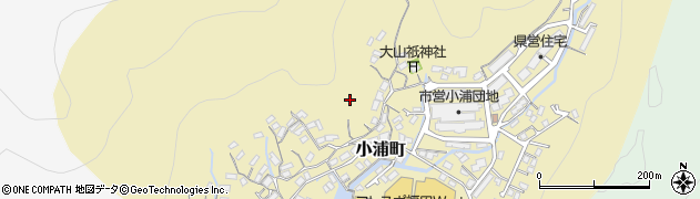 長崎県長崎市小浦町周辺の地図
