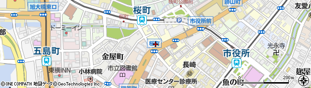 増崎乃パン桜町支店周辺の地図