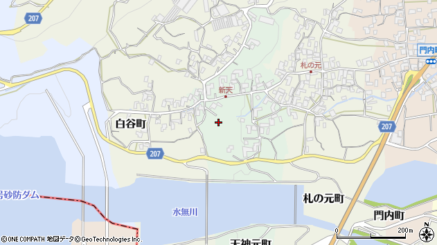 〒855-0883 長崎県島原市天神元町の地図