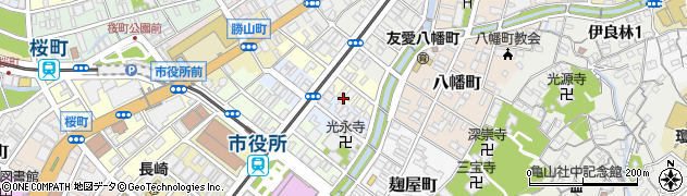 長崎県長崎市今博多町36周辺の地図