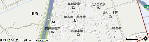 株式会社プレシード嘉島事業所周辺の地図