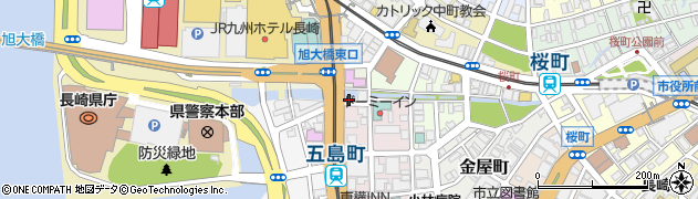 長崎県長崎市大黒町15周辺の地図