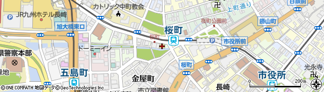長崎市老人福祉施設協議会周辺の地図
