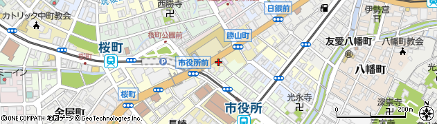 株式会社森美工務店周辺の地図