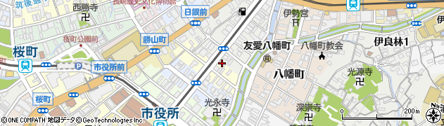 長崎県長崎市今博多町17周辺の地図