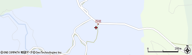 熊本県上益城郡山都町上差尾274周辺の地図