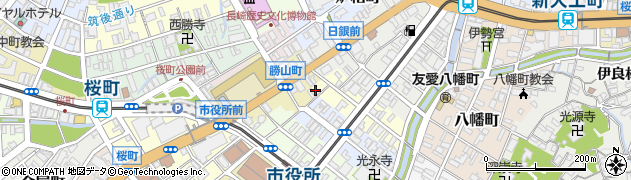 長崎県長崎市今博多町55周辺の地図