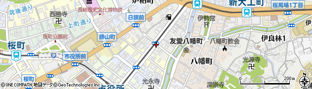 長崎県長崎市大井手町周辺の地図