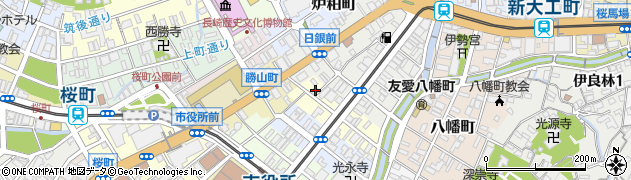 長崎県長崎市今博多町4周辺の地図