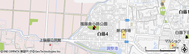 護藤倉小路公園周辺の地図