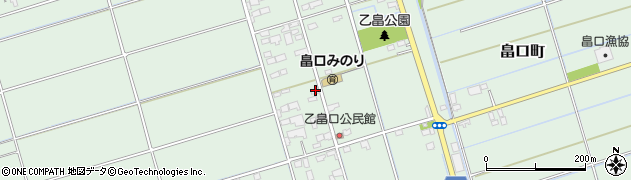 熊本県熊本市南区畠口町2243周辺の地図