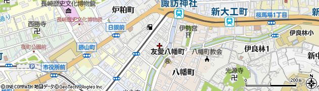 長崎県長崎市出来大工町27周辺の地図