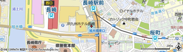ホテルニュー長崎桃林周辺の地図