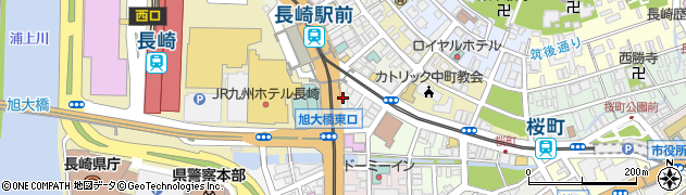 長崎県長崎市大黒町10周辺の地図