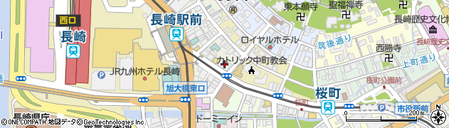 新川電機株式会社　長崎オフィス周辺の地図