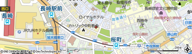 ＪＱＰａｒｋｓ中町駐車場周辺の地図