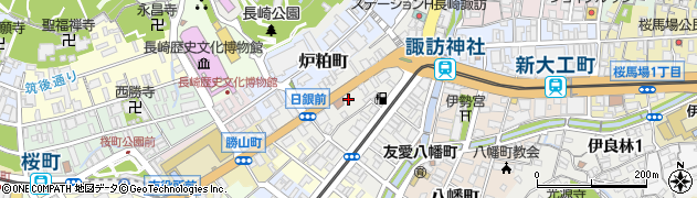 長崎県長崎市馬町20周辺の地図