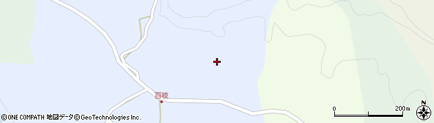 熊本県上益城郡山都町上差尾205周辺の地図