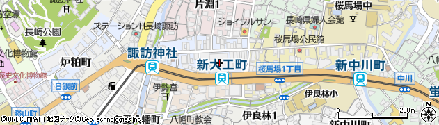 スワン・ドライ　桜馬場店周辺の地図