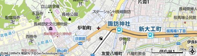 長崎県長崎市馬町59周辺の地図