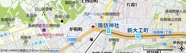 長崎県長崎市馬町64周辺の地図