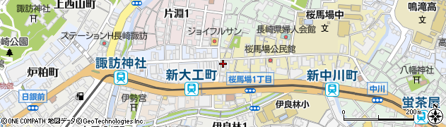 ニチイケアセンター長崎 訪問看護ステーション周辺の地図