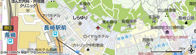 グッドタイムホーム７　長崎駅前周辺の地図