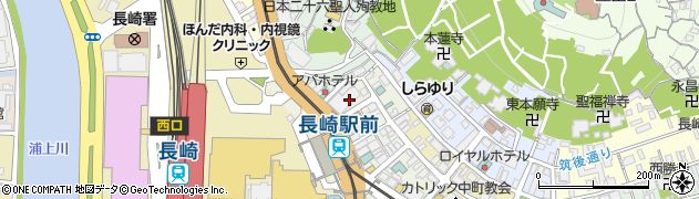 長崎県長崎市大黒町3周辺の地図