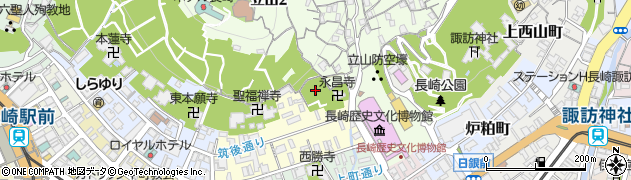 長崎県長崎市玉園町4周辺の地図