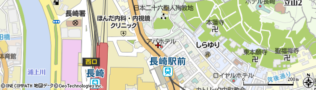 長崎県長崎市大黒町2周辺の地図