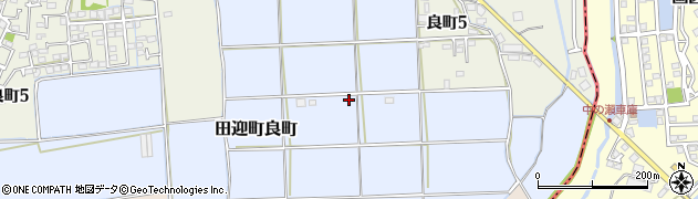 熊本県熊本市南区田迎町大字良町周辺の地図