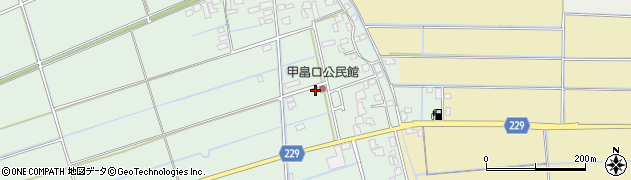 熊本県熊本市南区畠口町65周辺の地図
