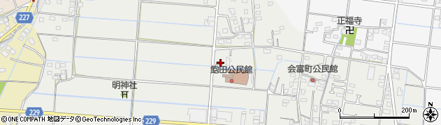 熊本南警察署飽田駐在所周辺の地図