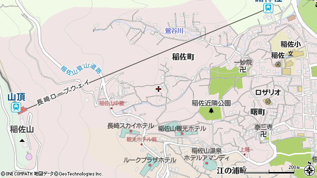 〒852-8011 長崎県長崎市稲佐町の地図