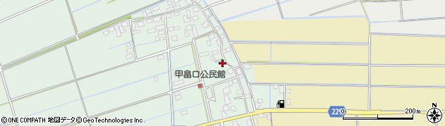 熊本県熊本市南区畠口町48周辺の地図